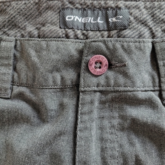 O'neill Board Shorts in Black and White Mini Check SZ 31 - Picture 3 of 7